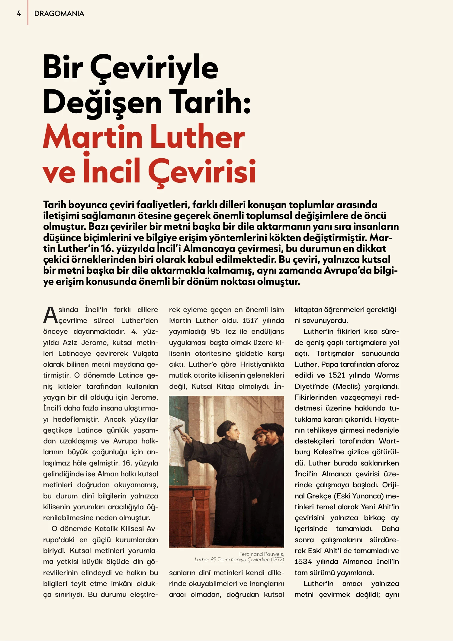 Dragomania · 2. Sayı — 4
