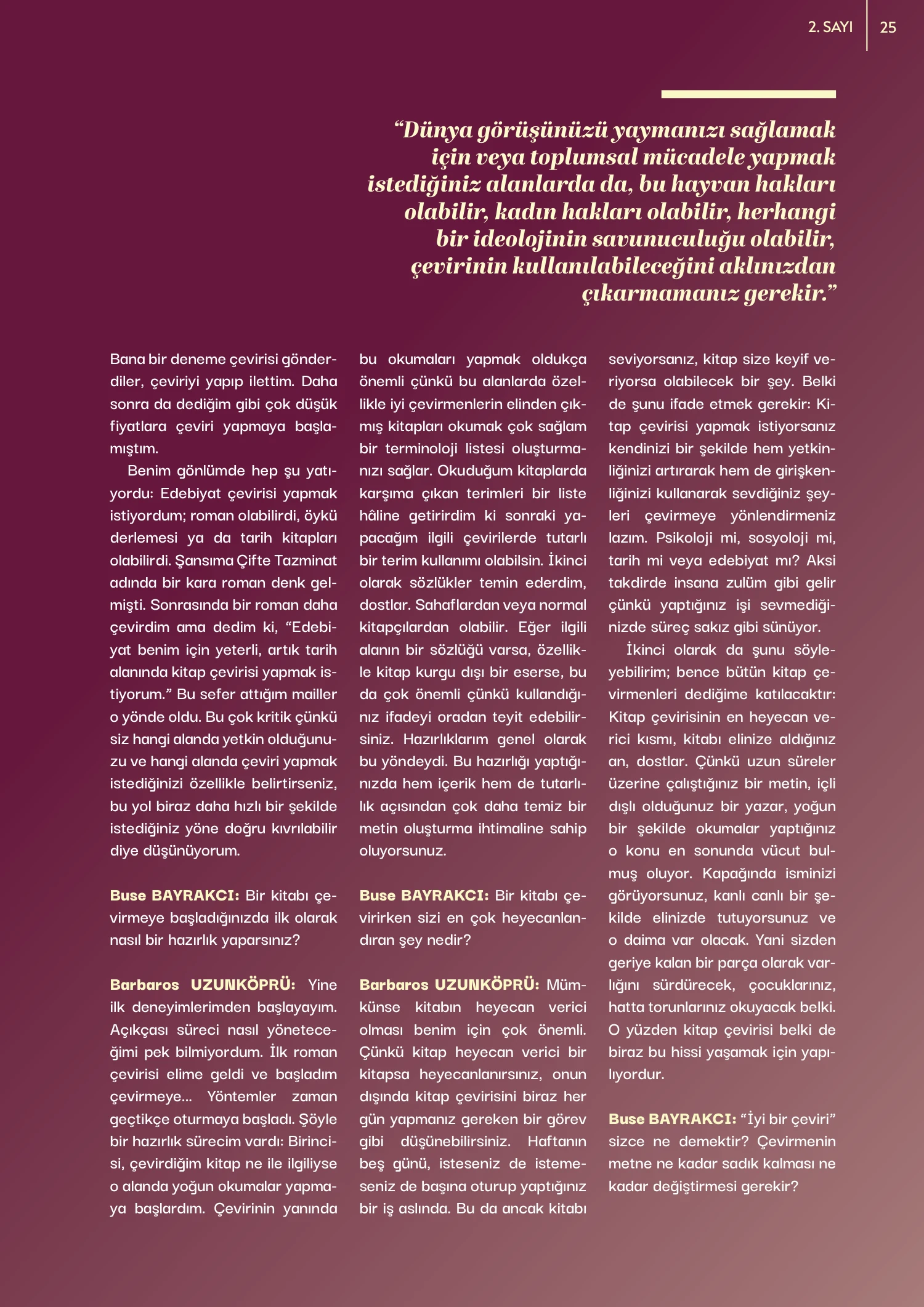 Dragomania · 2. Sayı — 25